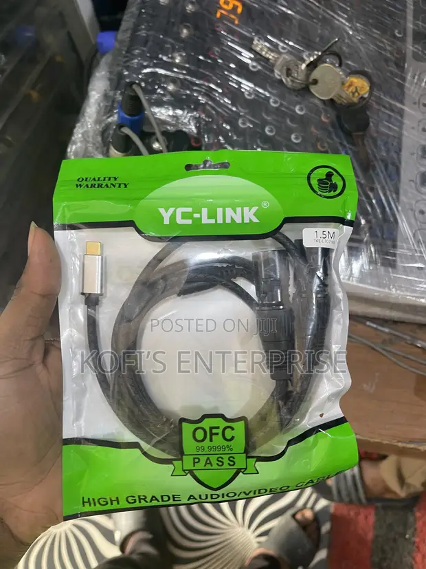 YC-LINK High Grade Audio/Video Cable - 1.5M - 1