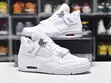 Original Air Jordan 4 Pristine White - 3