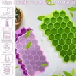 2 Piece Food-Grade Silicone Ice Cube Maker - 3