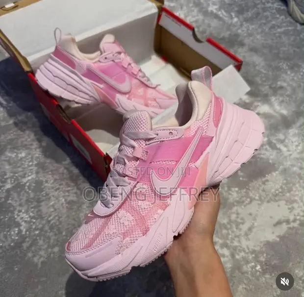 Original Nike V2K Pink Foam Sneakers - 1