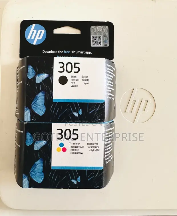 HP 305 Combo-Pack Original Ink Cartridges (Black & Tri-Colour) - 1