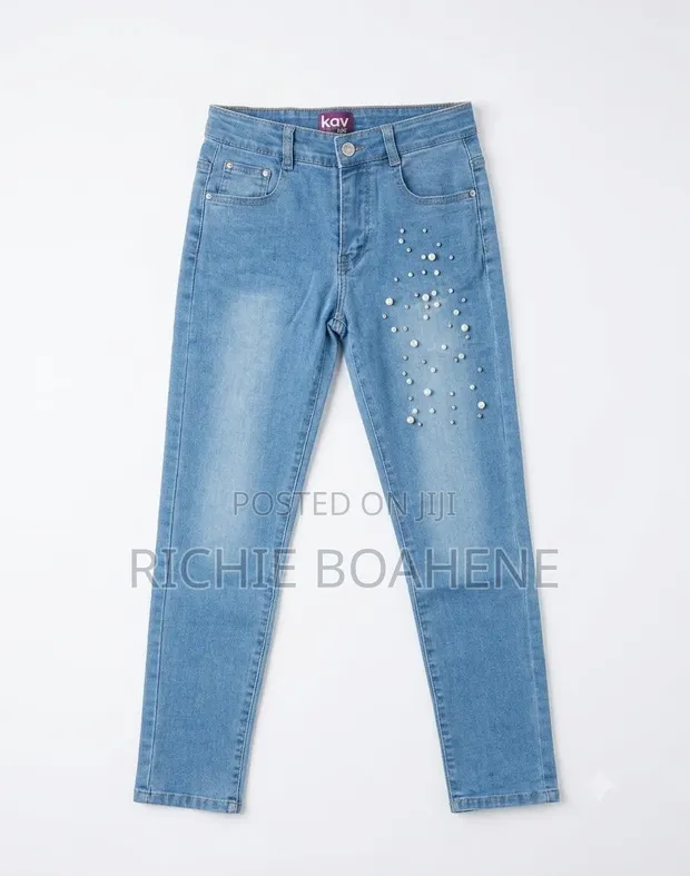 Girls Jeans - Size 9-10 Years - 1