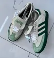Adidas Samba OG x Stussy Collegiate Green Sneakers - 1