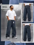 High Quality Baggy Jeans - Plain - 5