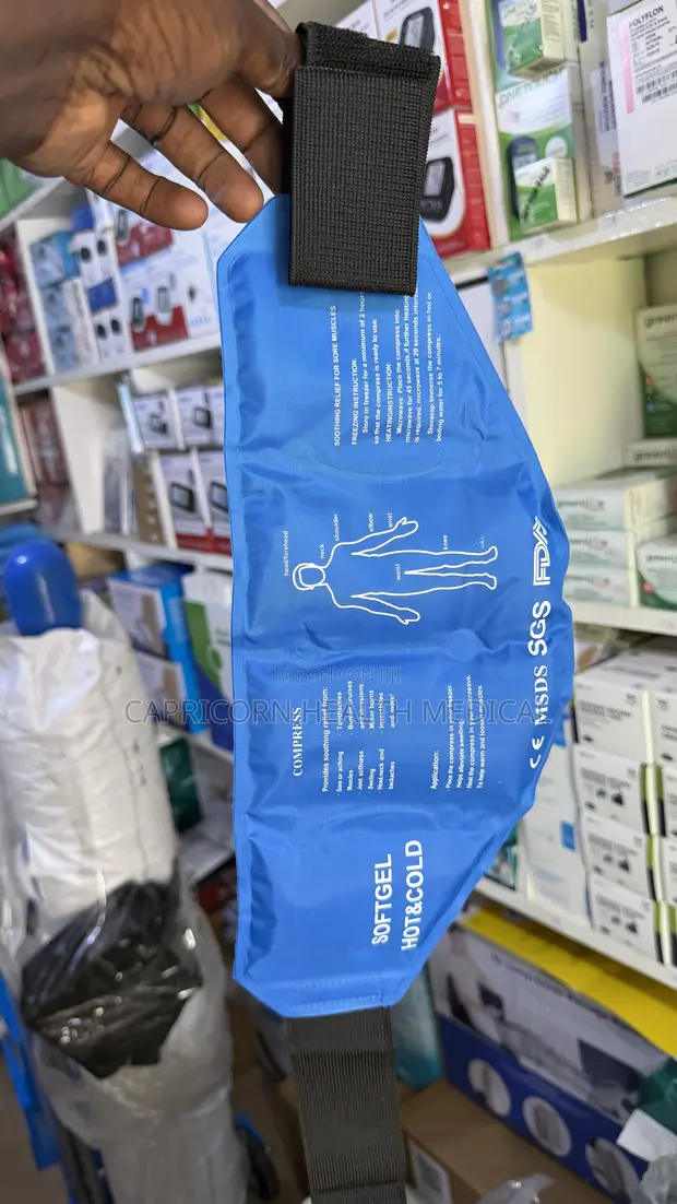 Hot/Cold Pack Back Wrap - 1