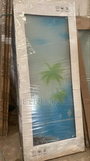 CED Brand New Glass Folding Bathroom Door