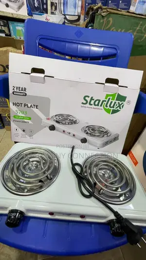 Starlux 5703 Double Burner Electric Hotplate