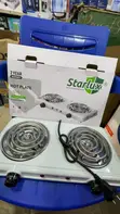 Starlux 5703 Double Burner Electric Hotplate - 1