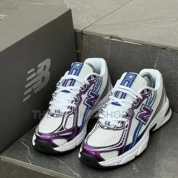 New Balance 740R "White Purple Metallic" Sneakers - 1