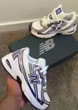 New Balance 740R "White Purple Metallic" Sneakers - 2