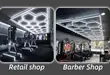 Modern Grid Ceiling Lights - 1