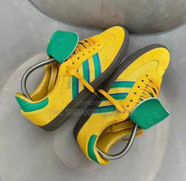 Adidas Samba LT "Preloved Yellow / Green" - 1