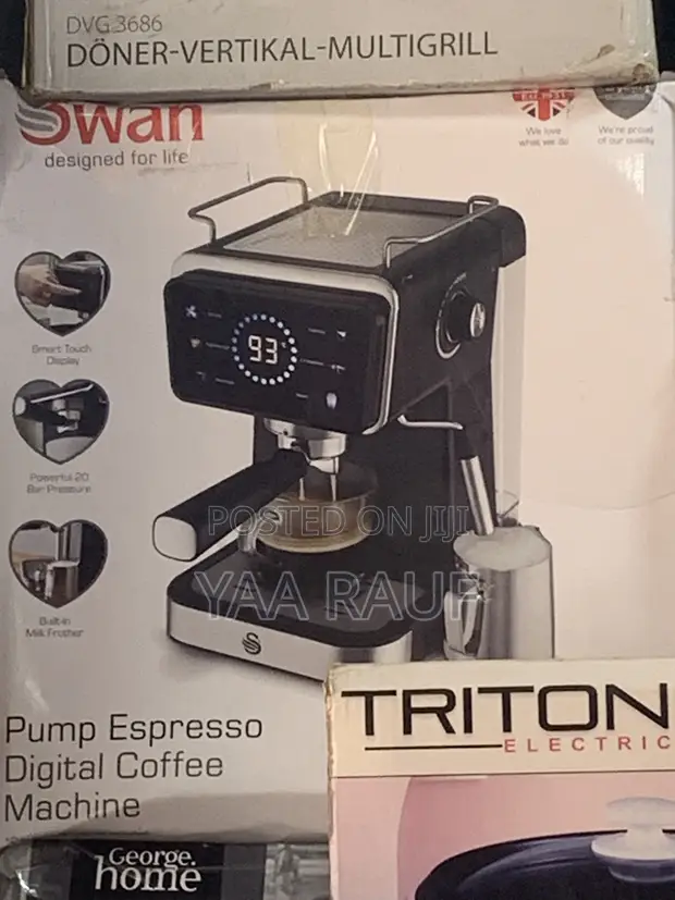 SwitchOn & Swan Espresso Coffee Machines - 1