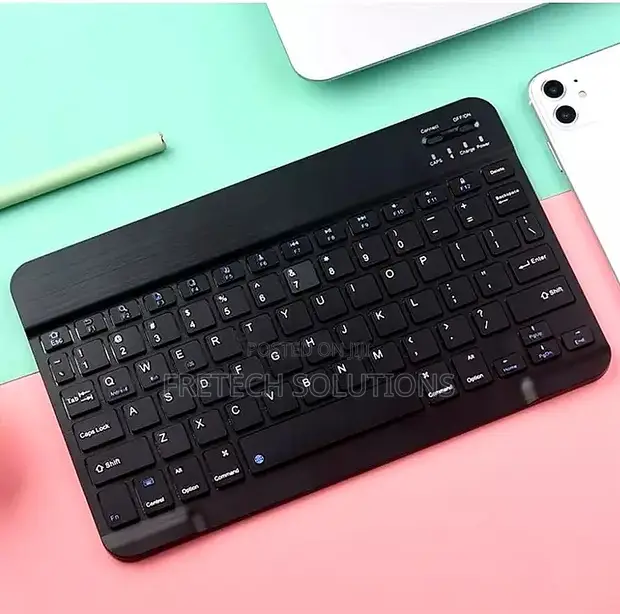 Rechargeable Keyboard and Mouse Combo for Phones, Tabs, Laptops - 1