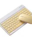 Rechargeable Keyboard and Mouse Combo for Phones, Tabs, Laptops - 3