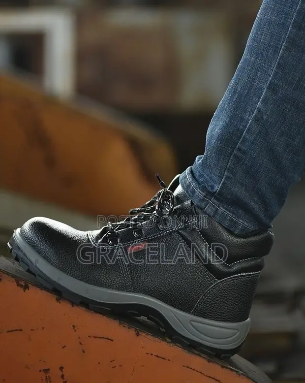 American Safety Original Industrial Safety Boots - 1