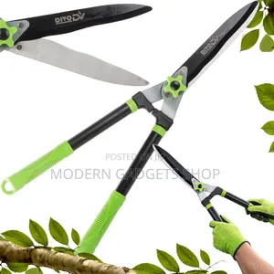 Heavy Duty Hedge Trimmer - Long Handle Garden Pruning Shears