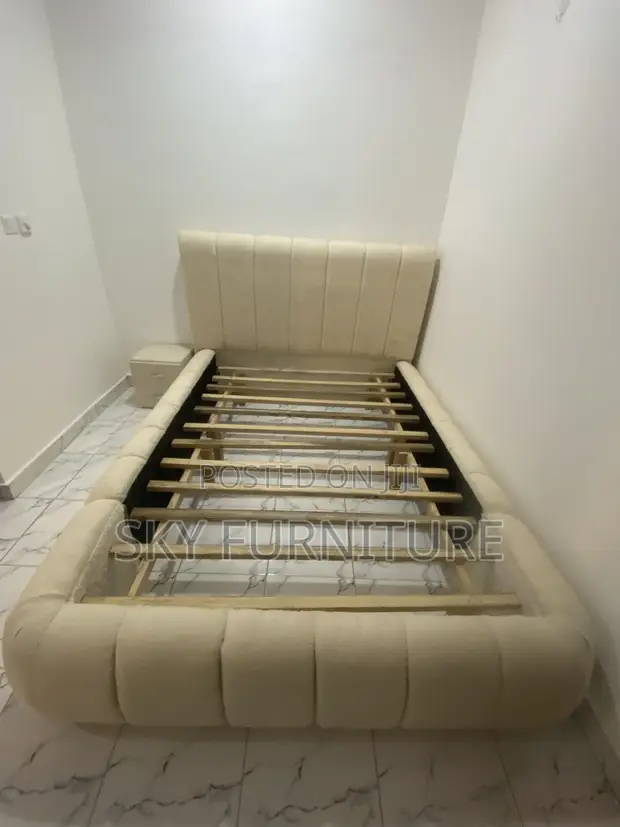 Humble Haven Double Bed Frame with Side Drawer - 1