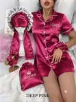 Chantilly Luxe Satin Sleep Set - 5