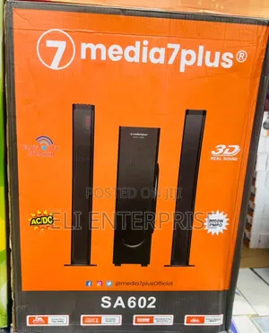 Media7plus SA602 3.1 Channel Home Theater System