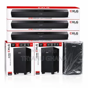 EXLG S5 Pro Soundbar with Wireless Subwoofer | Home Theatre System