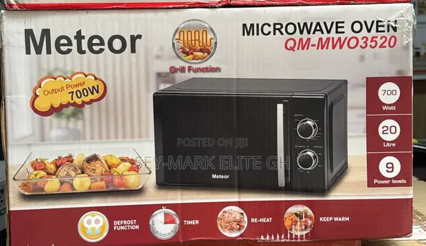 Meteor 20L Microwave Oven with Grill - 1