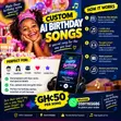 Custom AI Birthday Songs - 3