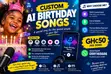 Custom AI Birthday Songs - 4