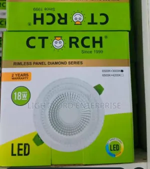 Bridgelux Rimless Panel Diamond Series 18W Ceiling Light