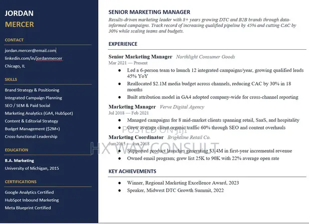 Professional CV and Resume Writing Service - 1
