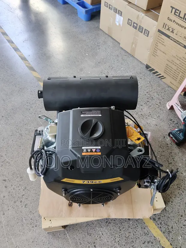 764cc Twin-Cylinder Gasoline Engine - 27 HP - 1