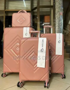 GoodPartner 4-Set Unbreakable Fiber Travel Bag
