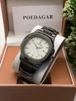 POEDAGAR Men's Classic Stainless Steel Wristwatch - 4