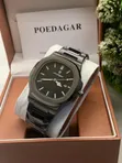 POEDAGAR Men's Classic Stainless Steel Wristwatch - 5