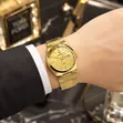POEDAGAR Luxury Men's Stainless Steel Quartz Watch - 3