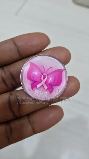 Breast Cancer Awareness Brooch