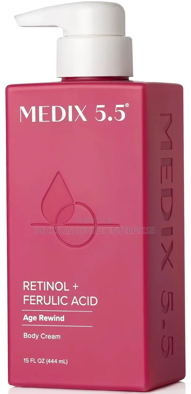 Medix 5.5 Retinol + Ferulic Acid Age Rewind Body Cream - 1
