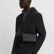 Zara Men's Black Casual Crossbody Bag - 1