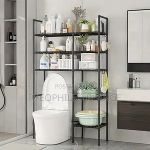 Multitier Over-the-Toilet Storage Rack