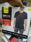 Kirkland Signature 6-Pack Men's Crew Neck Tees - Small, Black - 3