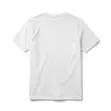 White Casual Cotton T-Shirt - 2