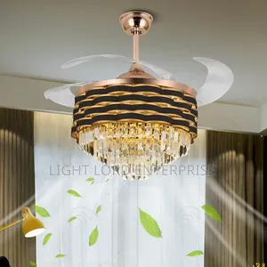 3-in-1 Chandelier Fan Light
