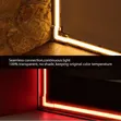 Transparent Solderless 8mm COB LED Strip Connectors - 3