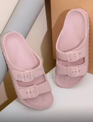 Original Rubber Birkenstock Pink Sandals