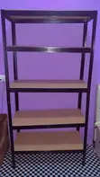 Neatly Used Metal Shelves for Sale - 2