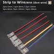 Brand New 8mm COB LED Strip Connectors Kit - 3