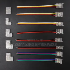 8mm COB LED Strip Light Connectors Kit