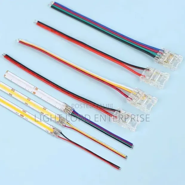 8mm COB LED Strip Connectors Kit - 1