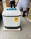 Brand New Nasco 5kg Twin Tub Washing Machine (White/Grey) - 2