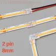 Easy Word 8mm Transparent COB LED Strip Connectors - 1